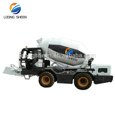 China Factory Supply 2.6m3 Mobile Self-propelled Cement Concrete Mixer Truck