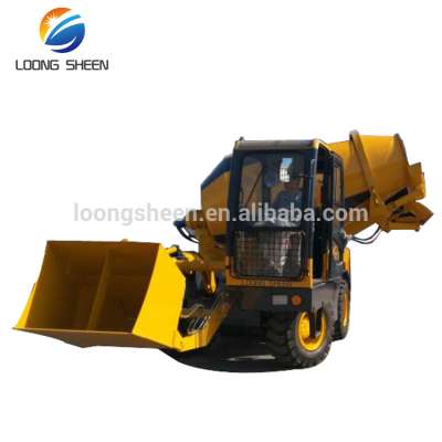 2.6cbm mobile concrete mixer truck/transit mixer/cement truck mixer